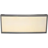 NÄVE LED-Panel zum Ein- oder Aufbau Panelta 59,5 x 29,5 cm Aluminium-Weiß