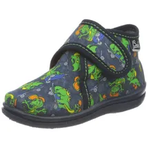 Beck Dino Hausschuh Blau 23