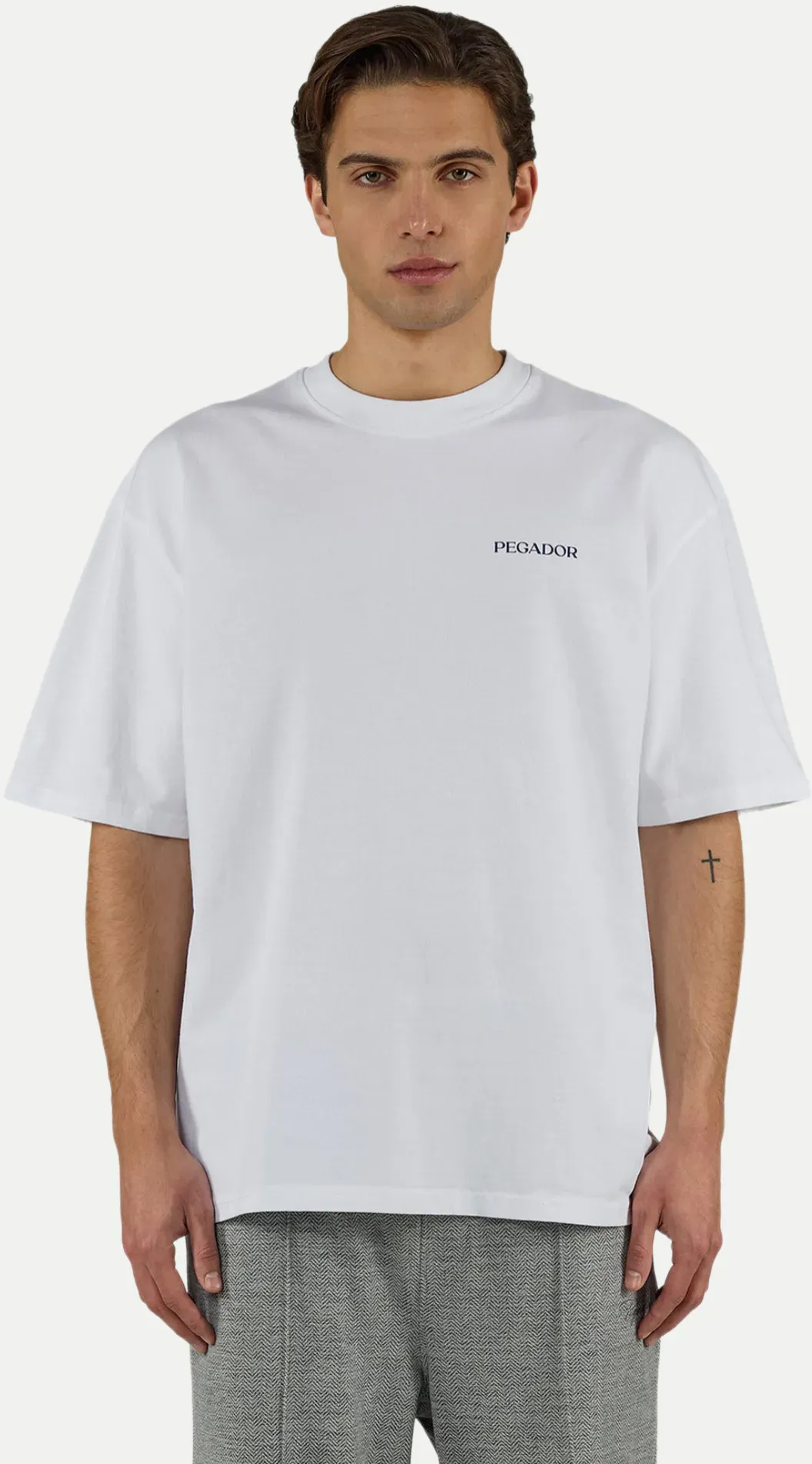 Oversized T-Shirt Weiß L