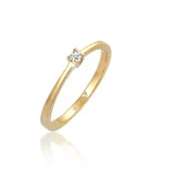 Elli DIAMONDS Ring gold | weiß 56