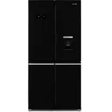 Sharp SJ-NFA35IHDBD-EU Multi Door (487 l, 1790 mm hoch, Schwarz)