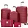 TRAVELHOUSE Ascona Koffer-Set 5-tlg. rot