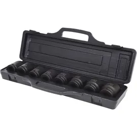 KS Tools 3/4" Sechskant-Kraft-Stecknuss-Satz 8-tlg. kurz 24-38 mm