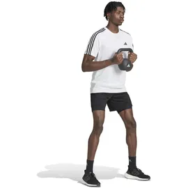 adidas Train Essentials 3-Streifen Training T-Shirt White / Black L