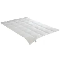 IRISETTE Daunensteppbett Nora medium Größe 155x220cm – weiß ¦ Maße cm