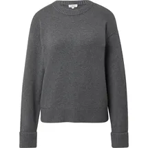 s.Oliver Strickpullover mit Ärmelaufschlag Grau 48
