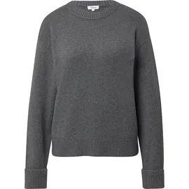 s.Oliver Strickpullover mit Ärmelaufschlag Grau 48