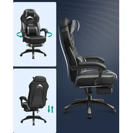 Songmics OBG77 Gaming Chair schwarz/grau