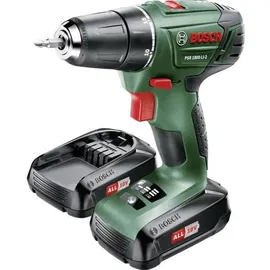Bosch PSR 1800 LI-2 inkl. 2 x 1,5 Ah Akku + 241-tlg. Zubehör-Set