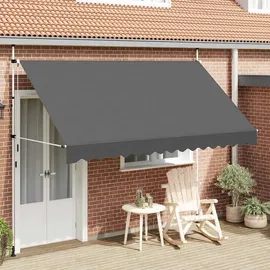 vidaXL Einziehbare Markise 350 cm anthrazit