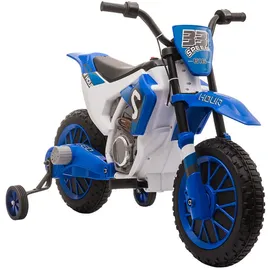 Homcom Elektromotorrad Kinder blau (1-tlg)