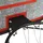 vidaXL Basketballkorb Schwarz 109 x 71 x 3 cm