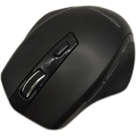 Amazon Basics Ergonomische kabellose USB Maus Schwarz