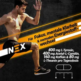 nex nutrition Fokus Boost Kapseln 60 St.
