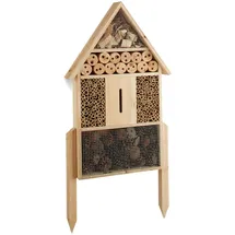 Relaxdays Insektenhotel natur Größe L