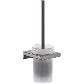 Hansgrohe WC-Bürstengarnitur AddStoris Gebürstetes Schwarzchrom (41752340)