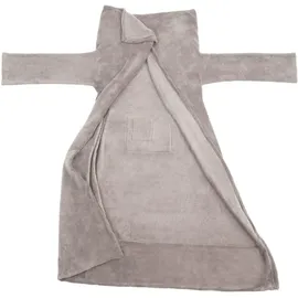 Tectake Kuscheldecke 170 x 200 cm Grau