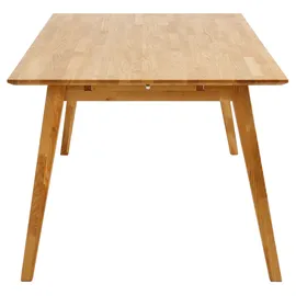 Andas "Lake", Eiche massiv, Breite 150 cm, erweiterbar mit Ansteckplatten