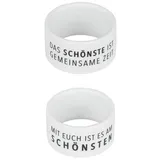 räder Serviettenring 2er Set Schönsten