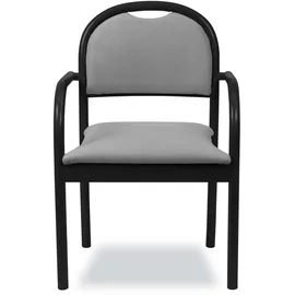 Home Affaire Armlehnstuhl ROMA Massivholz schwarz