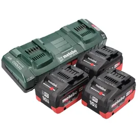 Metabo 18 V Basis Set Akku 3 Stück 10,0 Ah
