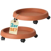GarPet Pflanzenroller rot 25 cm