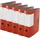Leitz Solid DIN A4 82 mm Hellrot 5 St.