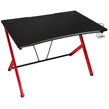 Nitro Concepts D12 Gaming Desk schwarz / rot