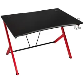 Nitro Concepts D12 Gaming Desk schwarz / rot