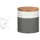 Wenko Malta rund grau/weiß 0,45 l