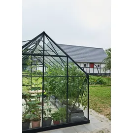 Juliana Universal 128 Alu schwarz Blankglas 3 mm 9,9 m2