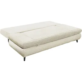 ed exciting design Schlafsofa SUNNY 2 Rückenkissen, beige
