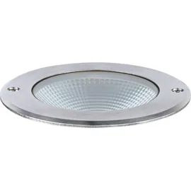 Paulmann Bodeneinbauleuchte Floor Edelstahl 120mm 6W 580lm IP67 silber