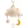 Sterntaler Spieluhr groß Wolke Ecru zum Anbinden, Baby Einschlafhilfe mit integriertem Spielwerk zum Aufziehen, Melodie: Brahms Wiegenlied, ab Geburt für Mädchen und Jungen
