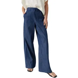 Opus Melane line Wide Leg Hose Jeansblau 38