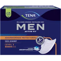 TENA Men Active Fit Level 3 Inkontinenzeinlage | Packung (16 Stück)