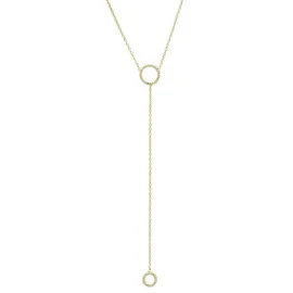 Unique Y-Halskette Gold / Silber