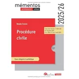 GUALINO Procédure civile: À jour des décrets n° 2025-660 du 18 juillet 2025 et n° 2025-772 du 5 août 2025 (2024-2025)