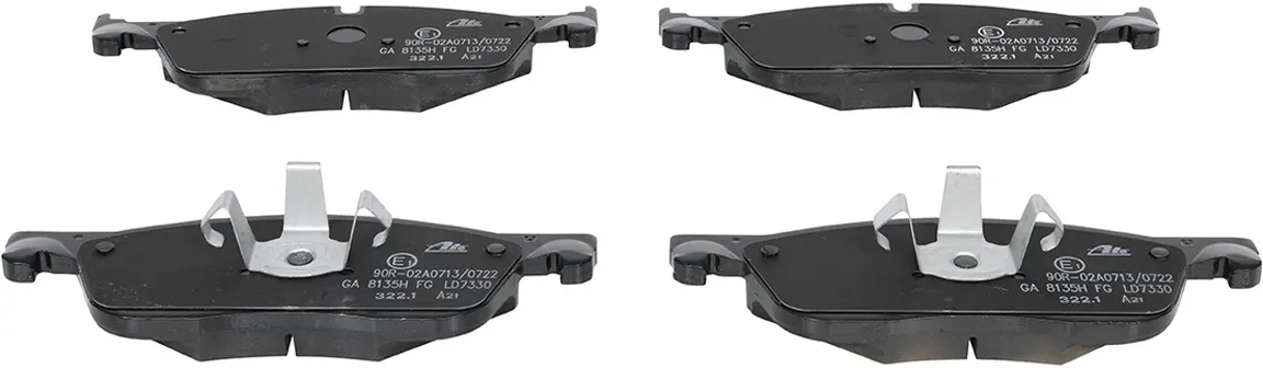 ATE Bremsbelagsatz, Scheibenbremse 13047073302 für JAGUAR LAND ROVER