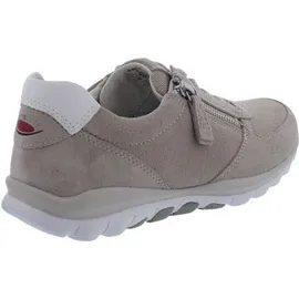 Gabor rollingsoft oasi Damen Sneaker, Frauen Halbschuhe,schnürschuhe,schnürer,straßenschuhe,Strassenschuhe,Sportschuhe,oasi/Weiss,39 EU / 6 UK
