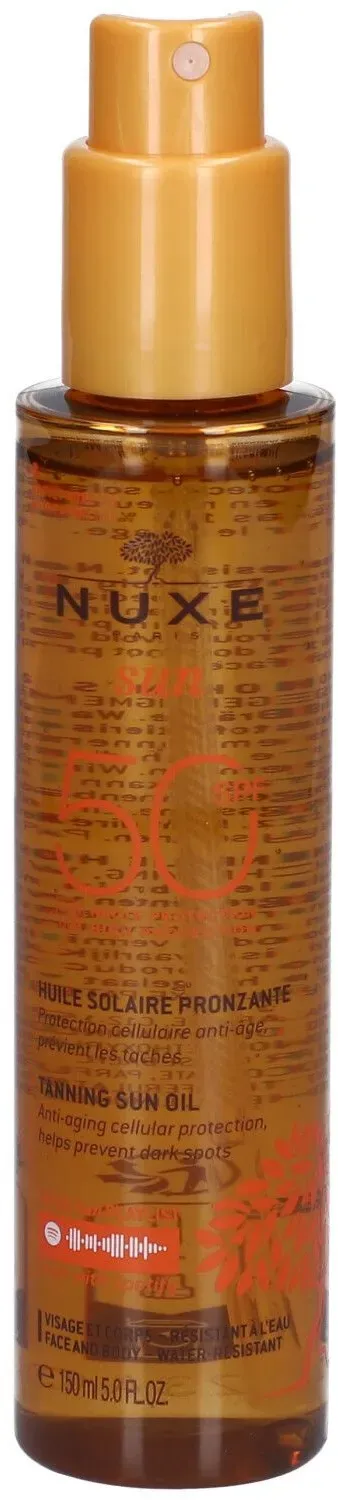 Nuxe Sun Tanning Sun Oil SPF50 150 ml huile