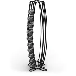 111265 Kaffee-Kapselständer für Nespresso (Schwarz)