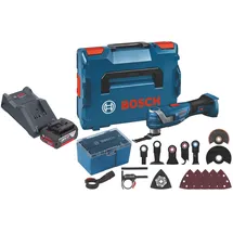 Bosch Professional GOP 18V-34 inkl. 1 x 4,0 Ah + Ladegerät + Zubehör + L-boxx