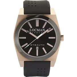 Locman Herrenuhr 0201RGBKF5N0SIK | Silber/Schwarz