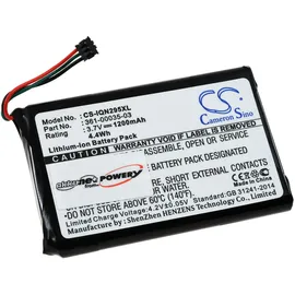 Powery Akku für nüvi 2545 1200 mAh (3,7 V) schwarz