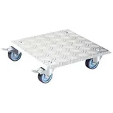 wagner® design yourself Pflanzenroller GH 7004 Metall silber 28 x 7,5 cm