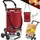 Kesser Einkaufstrolley rot 56L