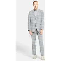 Lawrence Grey Hosenanzug Anzug Kariert - Regular Fit grau 46