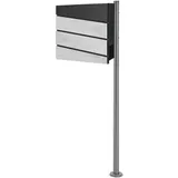 ML-Design Standbriefkasten Postkasten Stahl Mailbox
