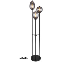 GLOBO Stehleuchte Standlampe Wohnzimmerleuchte Schlafzimmerlampe 3-Flammig H 167 cm